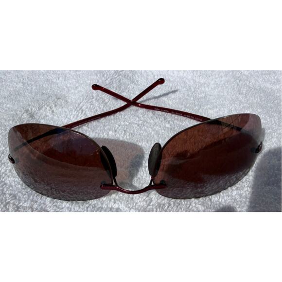 Maui Jim Sunglasses MJ51607 Preowned Brown Honolau Bay Sunglasses - Picture 3 of 7
